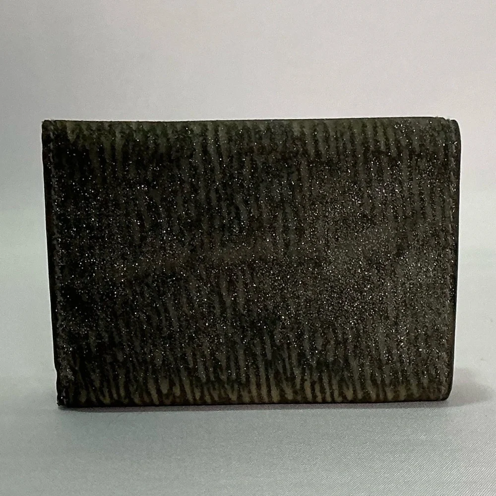 Balenciaga Silver glitter Paper Mini Wallet - Picture 3 of 16